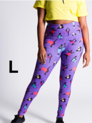 Lukafit Squatproof Legging Size Reference Large