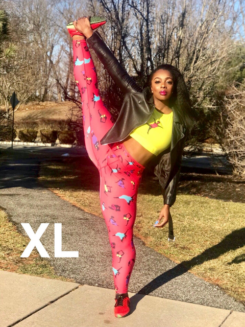 Lukafit Squatproof Legging Size Reference XL