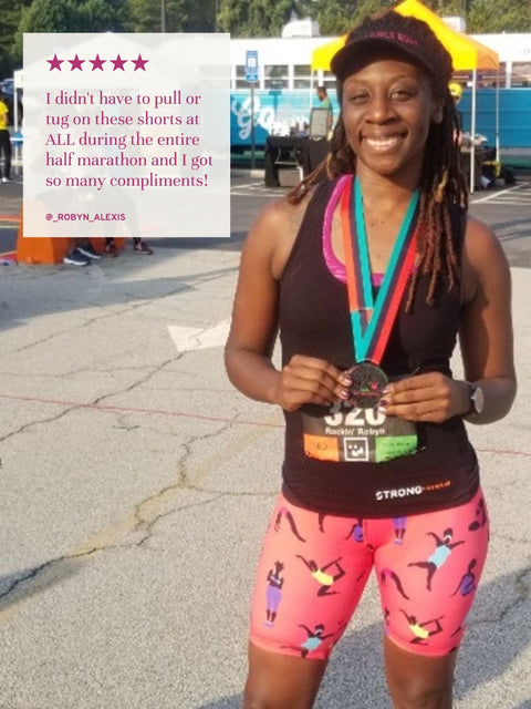 Squat-proof Biker Shorts